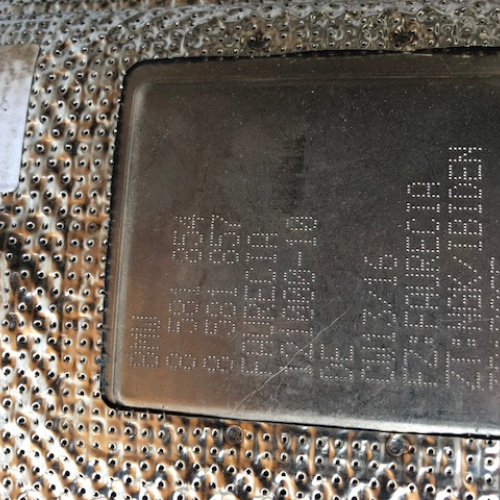 BMW 5 G30 530xd  DPF filter 8581854