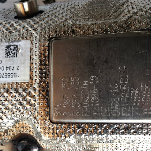 BMW 5 G31 520d DPF filter 8587752