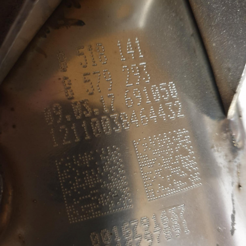 DPF partikel filter na BMW 316d 85kW/116PS RV: 03/2017