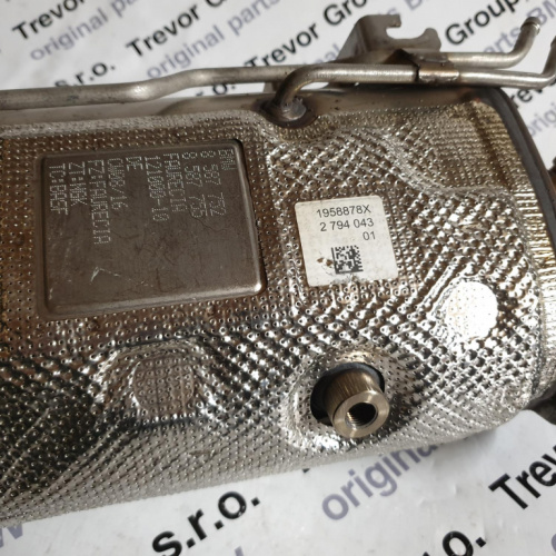 DPF partikel filter na BMW 520d G31 140kW/190PS RV: 03/2016