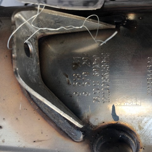 DPF filter BMW F30 316d LCI 85kW/116PS, RV:12/2014